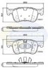 COMLINE CBP02246 Brake Pad Set, disc brake